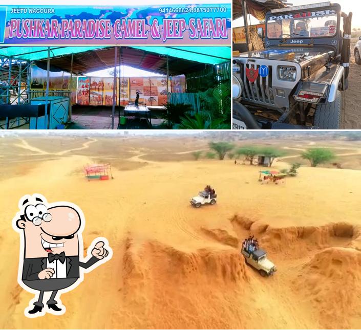 Pushkar Paradise camel and jeep safari