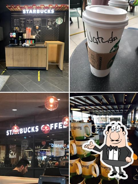 L'intérieur de Starbucks Coffee Aire de Berchem