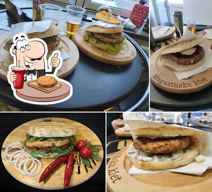 Gli hamburger di Čudesa od mesa by Magazinska klet potranno soddisfare molti gusti diversi