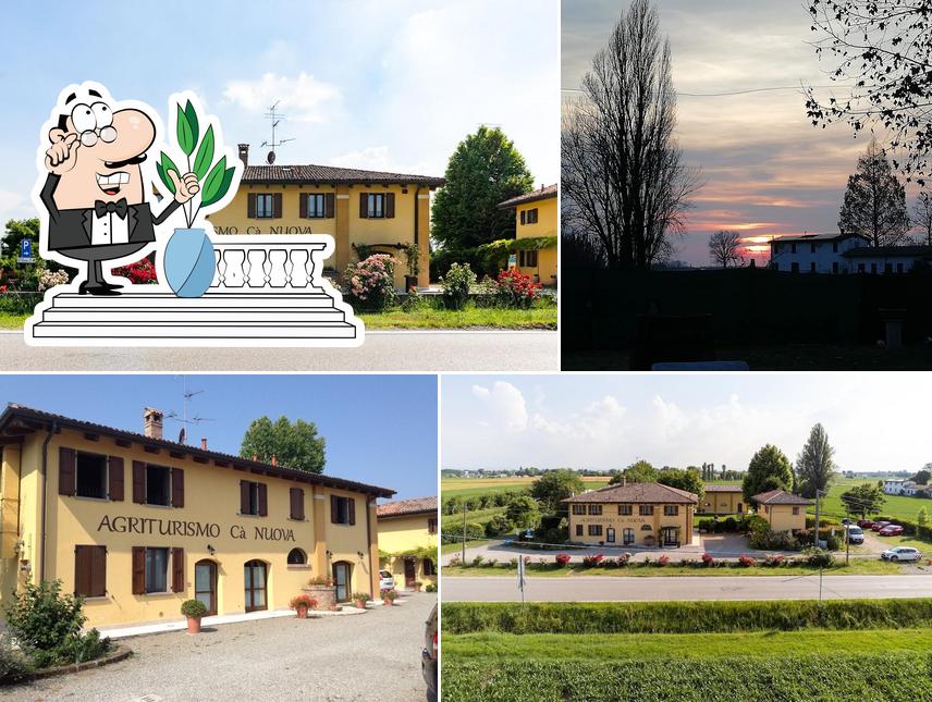 Goditi la vista dall'area esterna di Agriturismo Ca’ Nuova