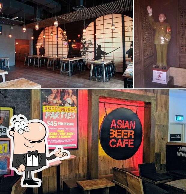 The interior of Asian Beer Cafe