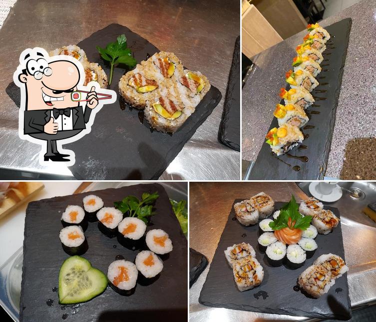 Prenditi le diverse opzioni di sushi