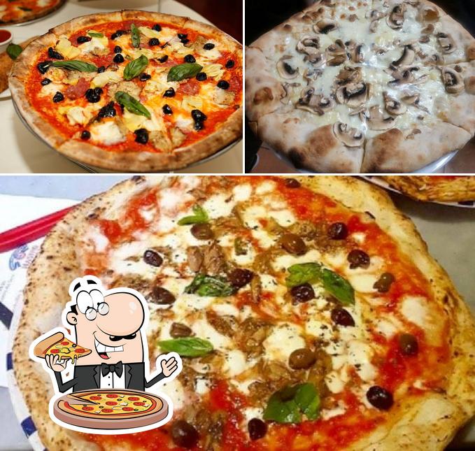 A Pizzeria ristorante del Borgo, vous pouvez commander des pizzas