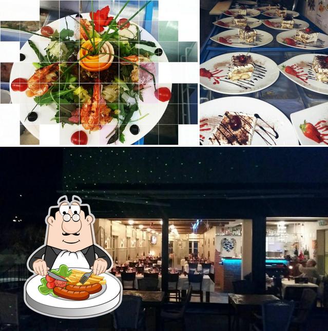 Questa è la foto che mostra la cibo e interni di Ristorante pizzeria Sonne