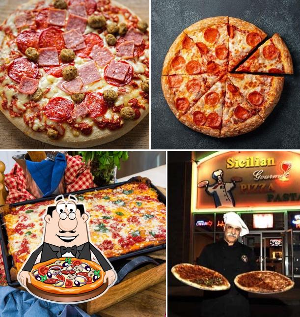 Sicilian Gourmet Pizza & Pasta in Barrie Restaurant menu and reviews