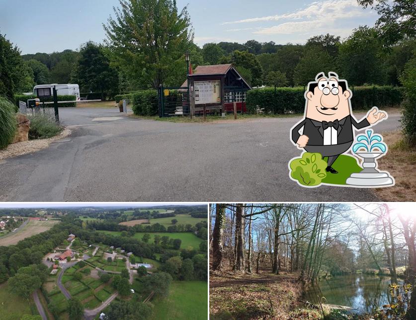 Vous pouvez prendre un bol d'air frais à l'extérieur Camping Val Vert En Berry La Châtre