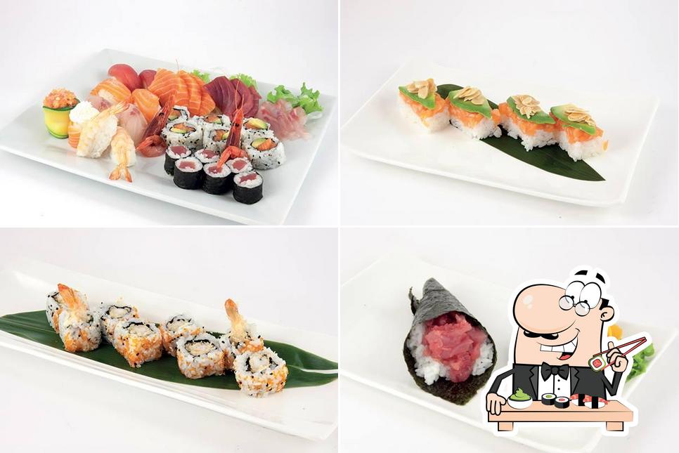 Ordina le varie opzioni di sushi