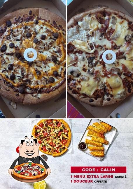 Choisissez des pizzas à Pizza Hut