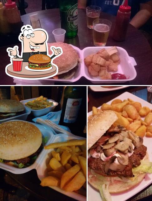 Order a burger at Carniceria Rocka