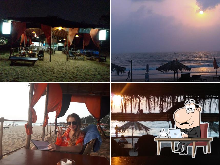 Check out how Happy Panda Beach Shack looks inside