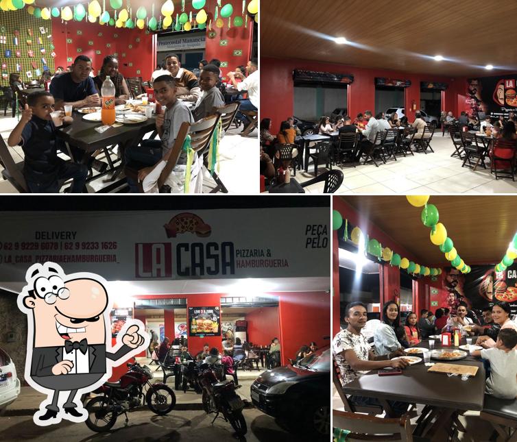 La casa pizzaria e hamburgueria