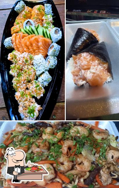 Peça frutos do mar no Taiko sushi