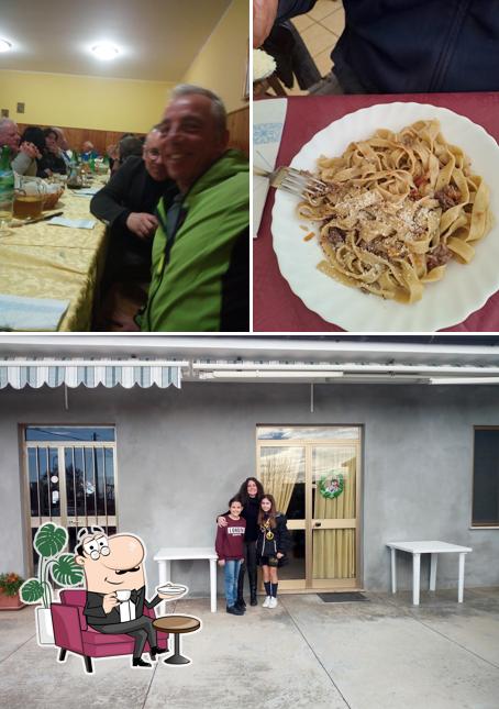 Gli interni di Trattoria Da RITA