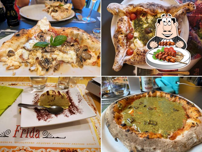 Platti al Pizzeria Frida