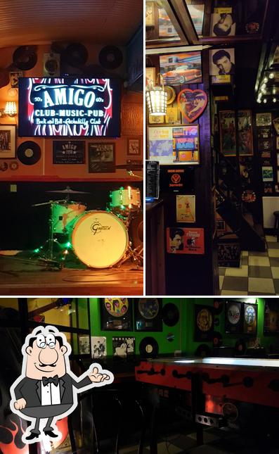 El interior de Amigo Bar