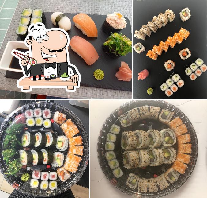 Les sushi sont disponibles à Chez Maître ZOU