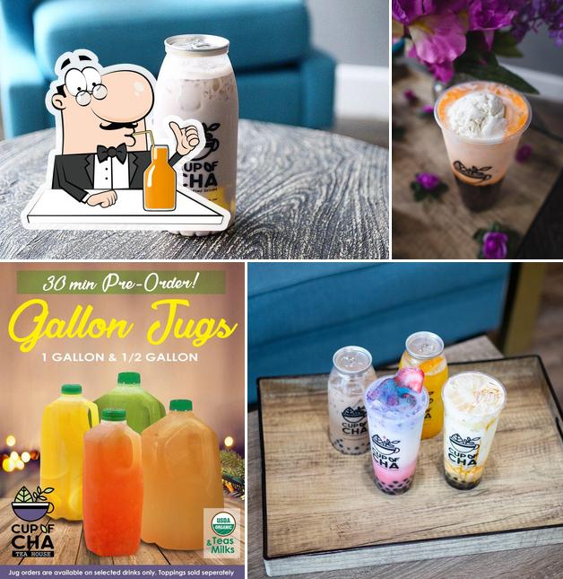 Cup Of Cha Tea House in Monrovia Restaurant menu and reviews