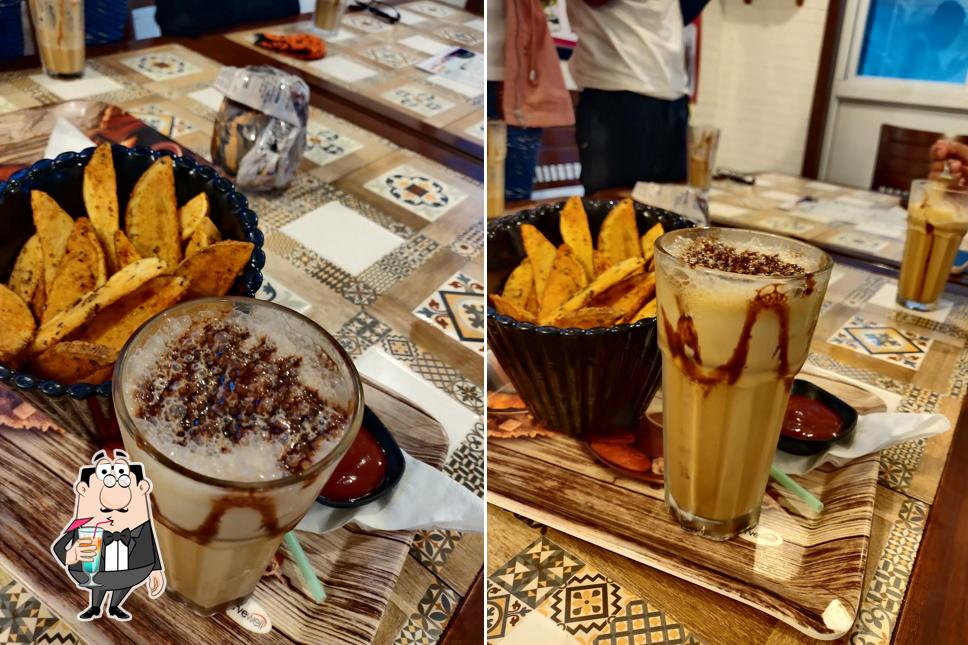 Pick a drink from the menu