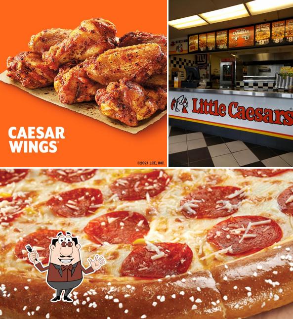 Nourriture à Little Caesars Pizza