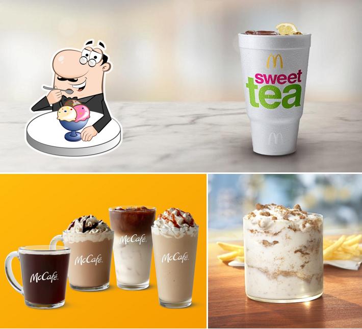 McDonald's offers a variety of desserts