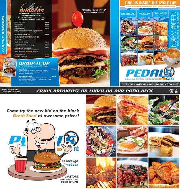 Pedals Cafe, Sandton, 30 Sparrow Dr Restaurant reviews