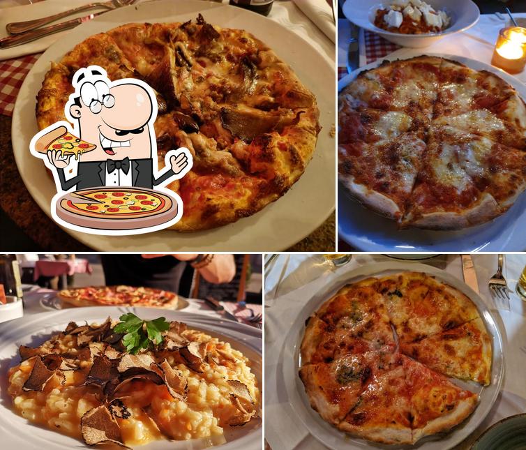 Choisissez des pizzas à Restaurant Da Angelo