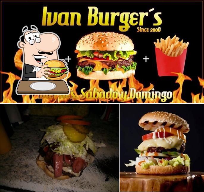 Try out a burger at ivan burger'S