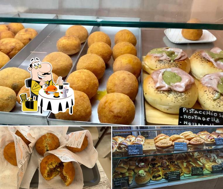 Platti al Rosticceria Palermitana Arancina Planet
