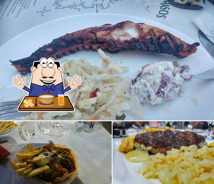 Food at Taverna "Pigi"