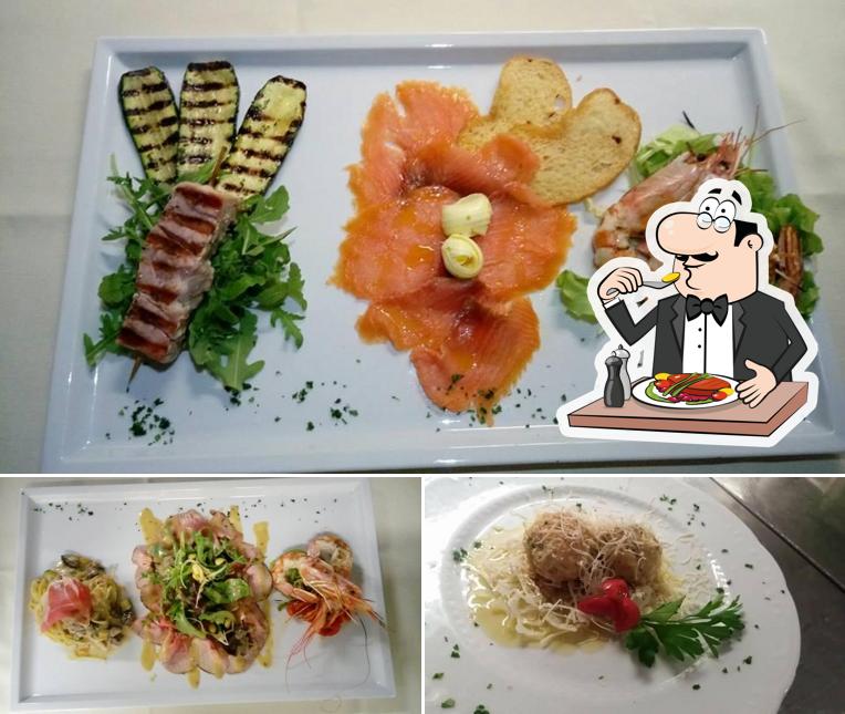 Platti al Trattoria San Mauro
