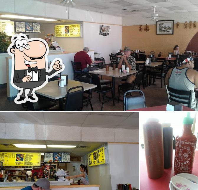 Take a look at the picture displaying interior and beer at Viet Huong Restaurant