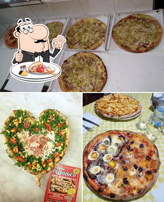 Essayez de nombreux types de pizzas