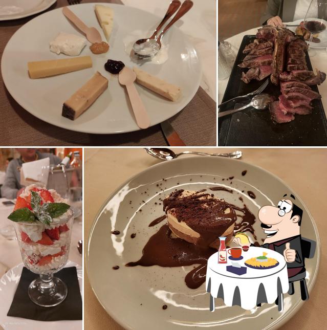 Piatto di formaggi al Ristorante Al Cantinon