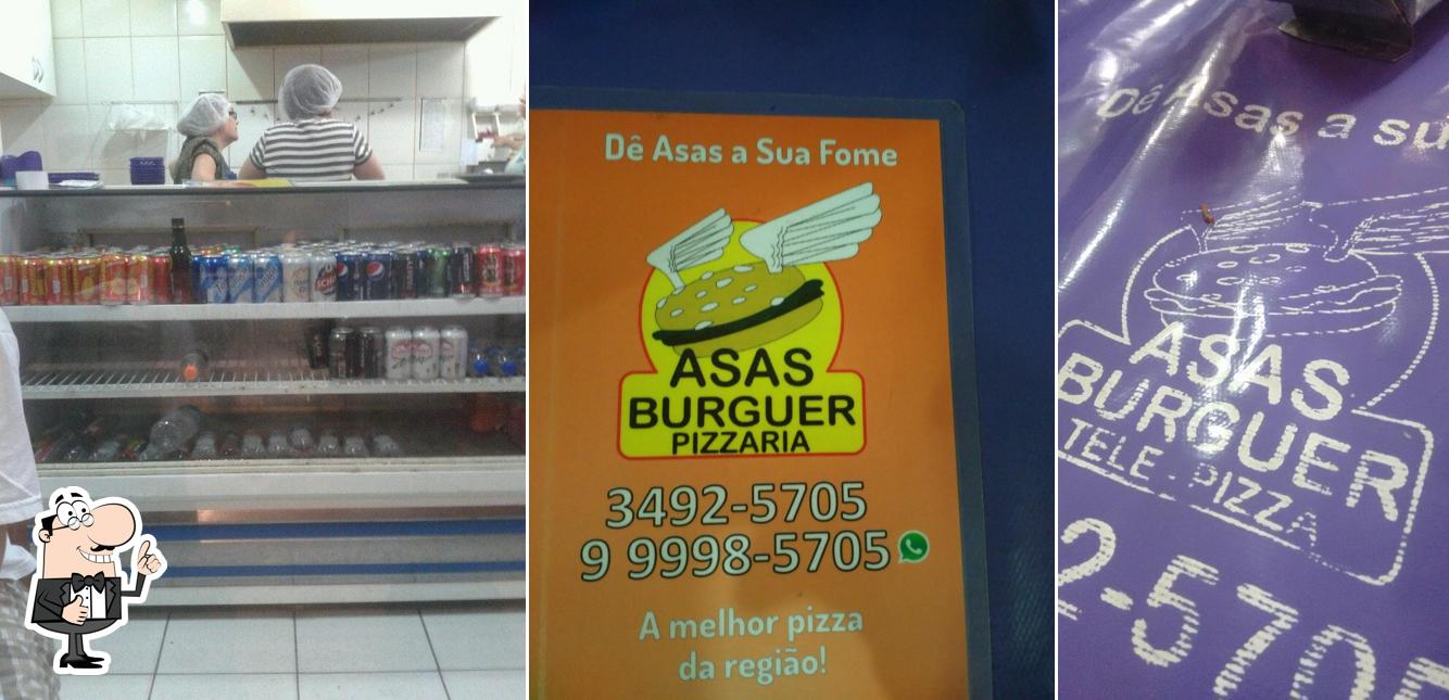 Look at the image of Asas Burguer Pizzaria