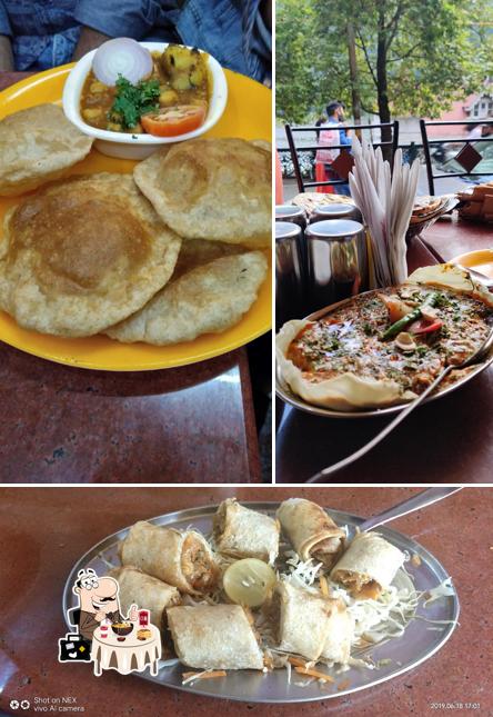 Food at Purohit restaurant