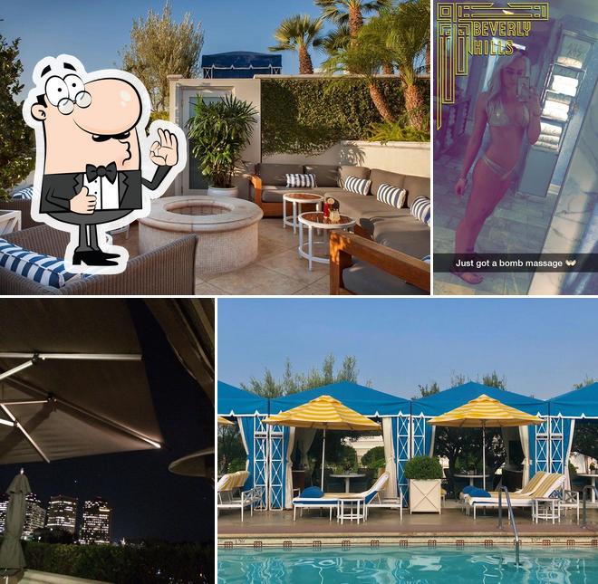Взгляните на снимок ресторана "The Roof Garden at The Peninsula Beverly Hills"