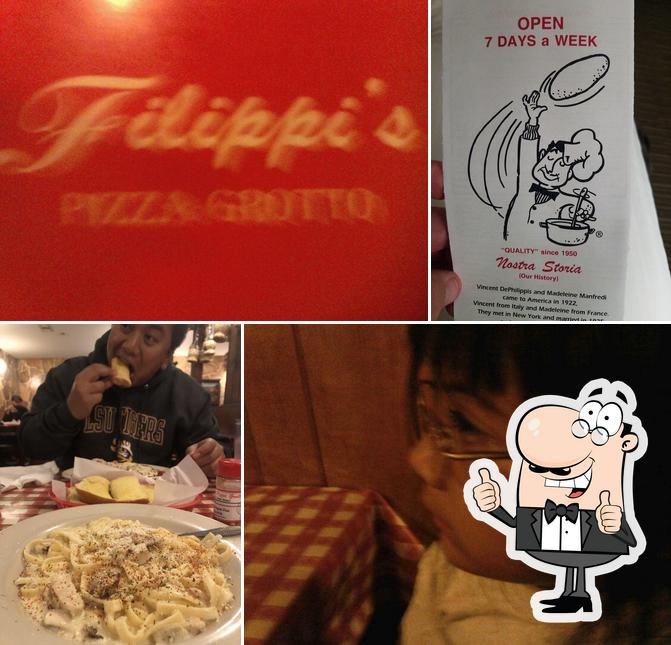 Here's a picture of Filippi's Pizza Grotto Chula Vista
