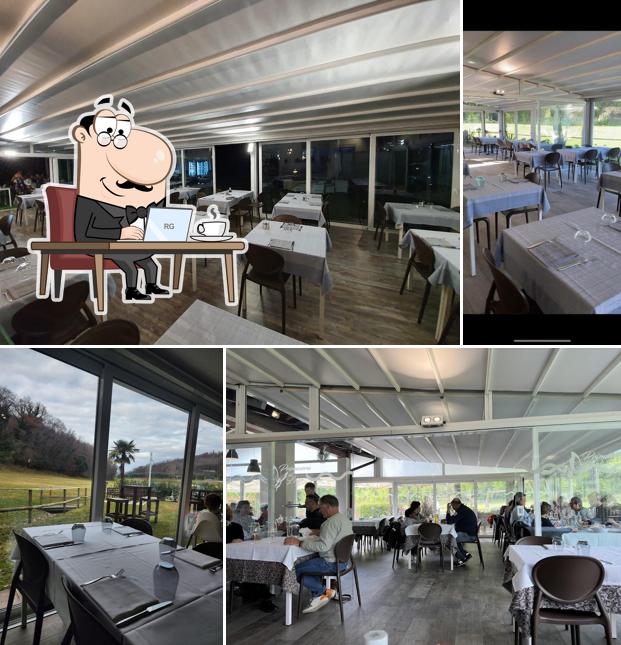 Gli interni di Ristorante Primavera al Lago