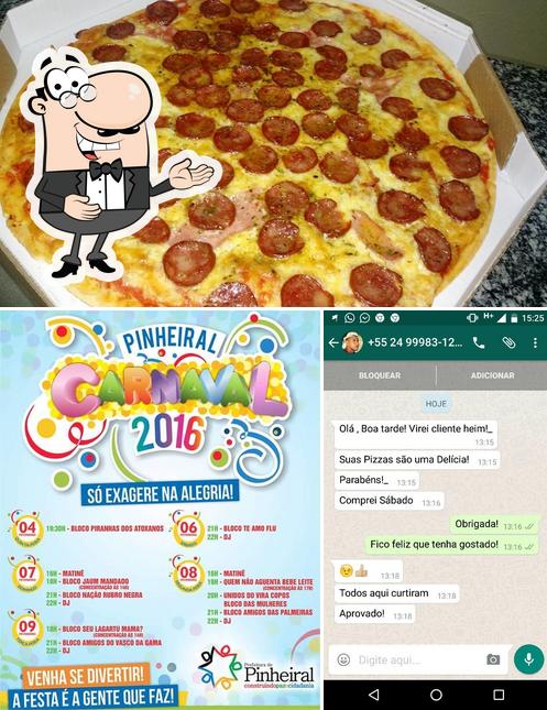 Look at this photo of Rei da Pizza Pinheiral