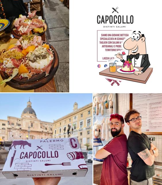 Capocollo serve un'ampia varietà di dessert