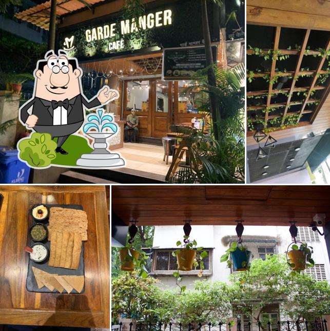 The exterior of Garde Manger Cafe