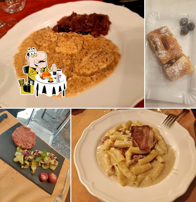 Platti al Osteria degli Specchi