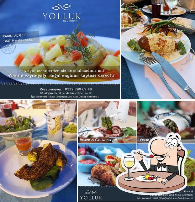 Food at Yolluk Restoran