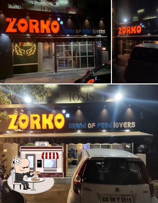 The exterior of ZORKO, BRAND OF FOOD LOVERS