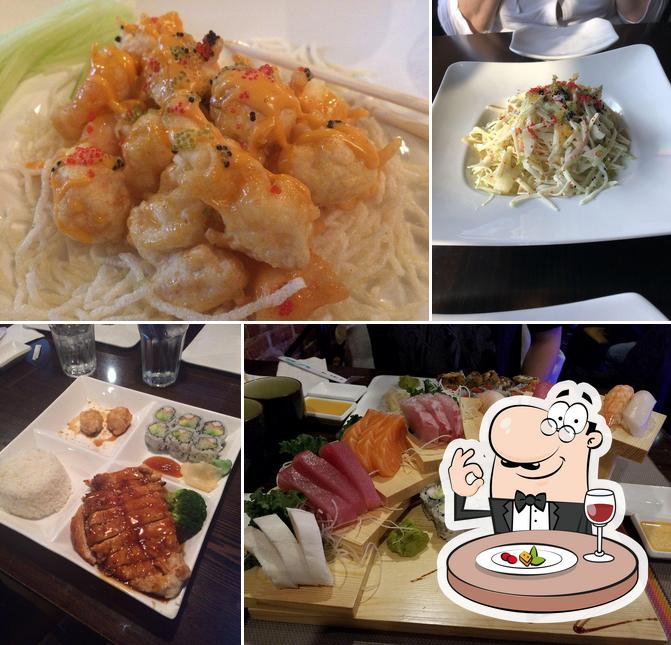 Platos en Nagoya Fusion sushi