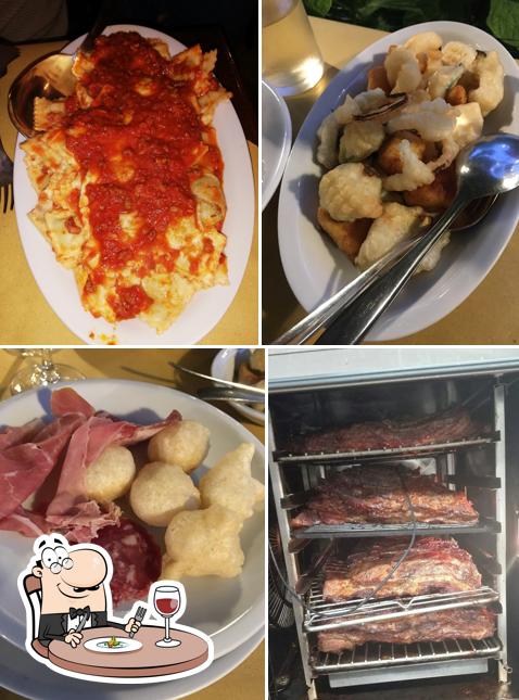 Platti al Trattoria Pagliettini