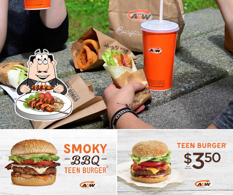 Nourriture à A&W Canada