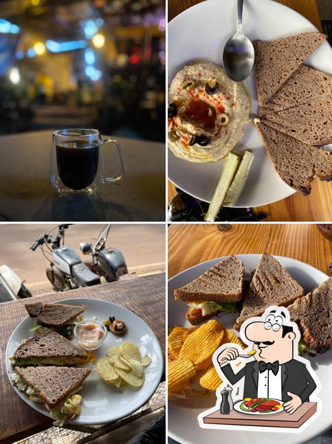 Food at Moto Cafe Chapora