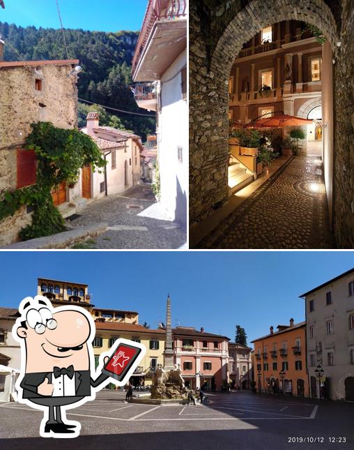 Gli esterni di Palazzo Mastroddi