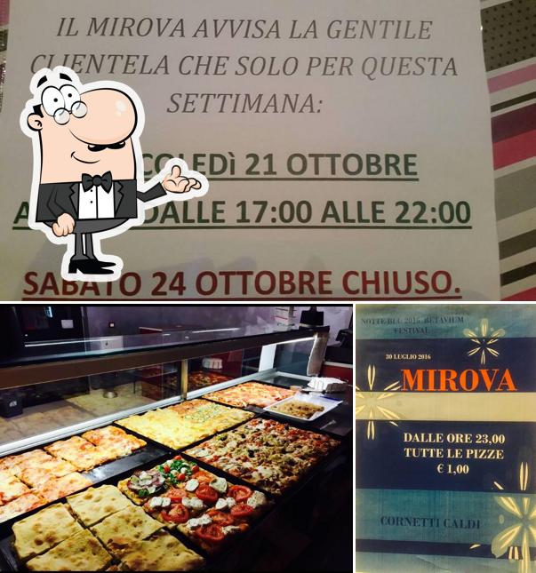 Gli interni di Pizzeria -Friggitoria “Mirova”